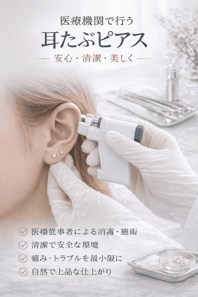 耳ピアス